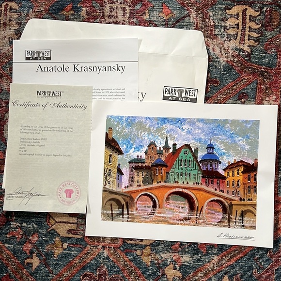 Art print bundle , Park West Gallery Seriolithograph
6 prints plus COA - Picture 6 of 7